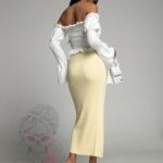 Top hiszpanka Pantai biały