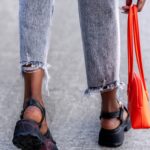 Sandały na platformie Madam Tuplo czarne