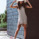 Sukienka mini Secrets złota