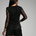 Spodenki rockowe Falda czarne