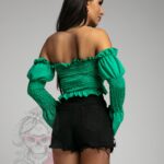 Spodenki jeansowe Alta czarne