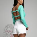 Spodenki jeansowe Alta białe