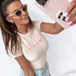 - WYPRZEDANE - PREORDER Body welurowe Stella Ola Voga beżowe