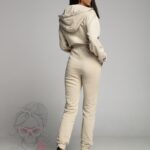 Kombinezon bawełniany Warm Sport beżowy