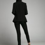 Komplet marynarka i spodnie Gracje czarny