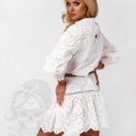 Sukienka ażurowa Palawe biała