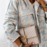 Koszula w kratę Midi Rock Fest błękitna