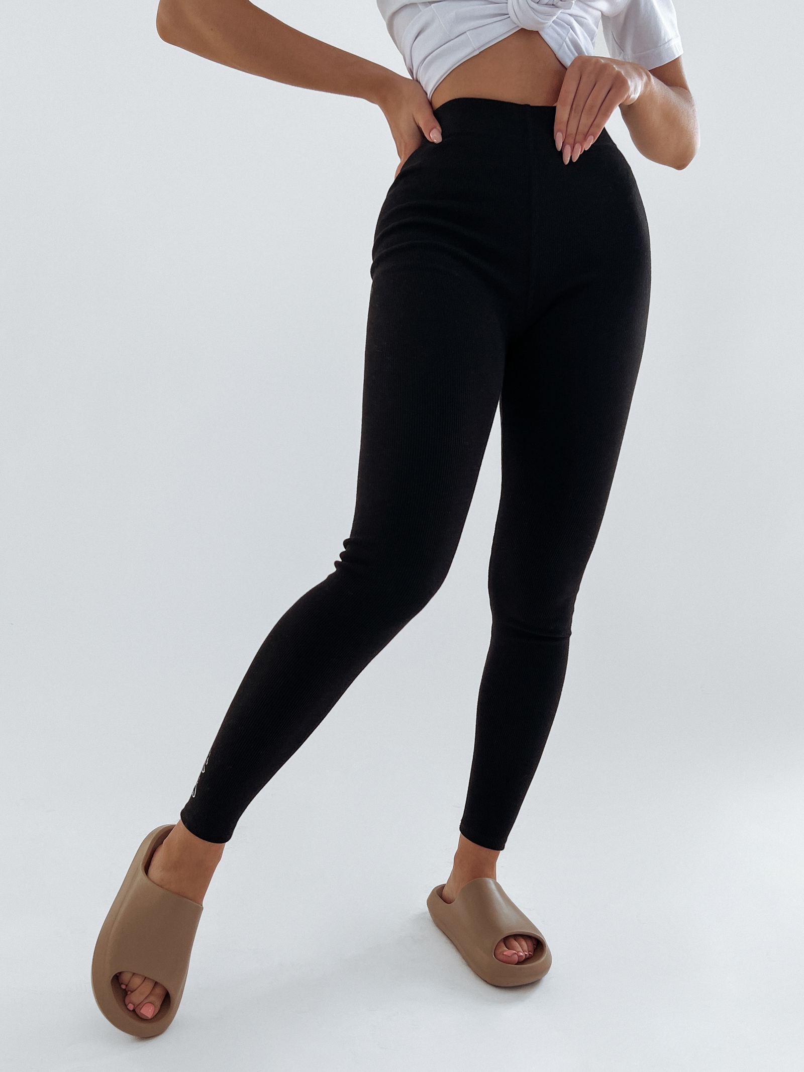 Legginsy modelujące Good Vibes Ola Voga czarne Legginsy modelujące Good Vibes Ola Voga czarne