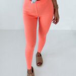 Legginsy modelujące Good Vibes Ola Voga pomarańczowe