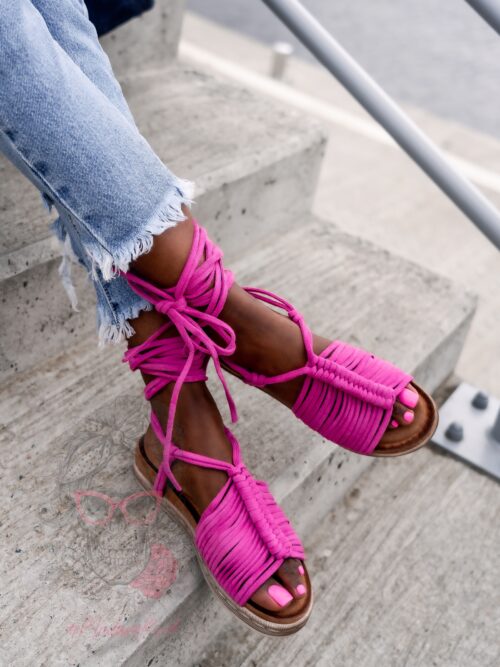 Sandały Madam Pago fuksja