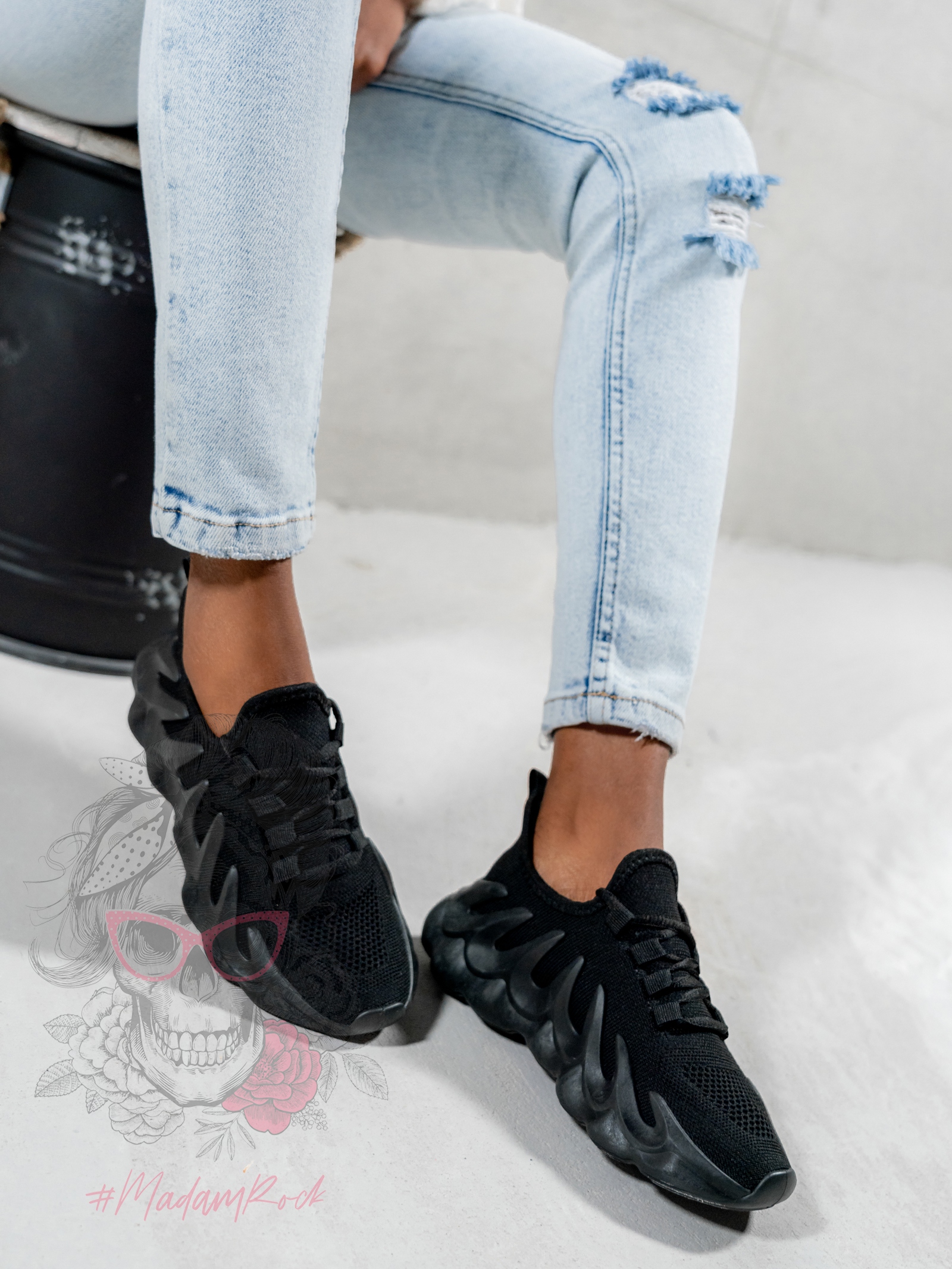 Buty sportowe Madam Despertar czarne