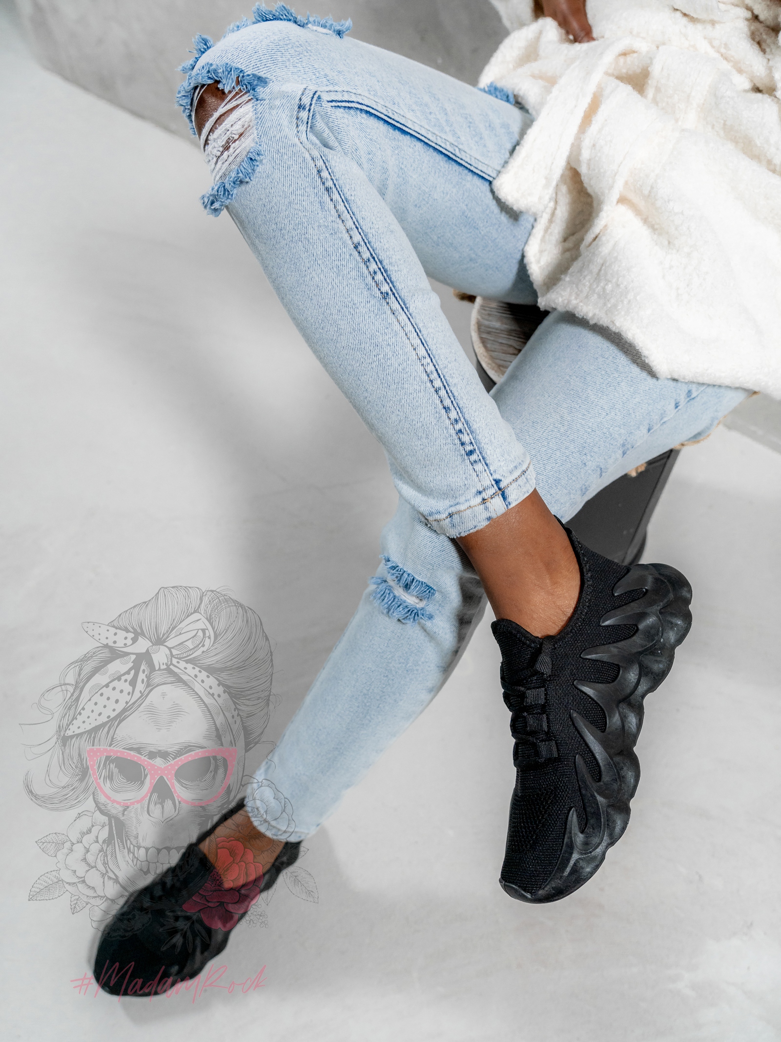 Buty sportowe Madam Despertar czarne