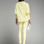 Komplet welurowy Luck O'la Voga żółty