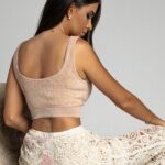 Top frotte Suenos beżowy