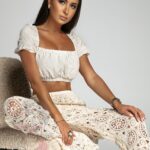 Top lniany Naturali beżowy