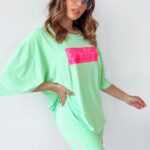 Komplet damski Sporty Set Ola Voga miętowy