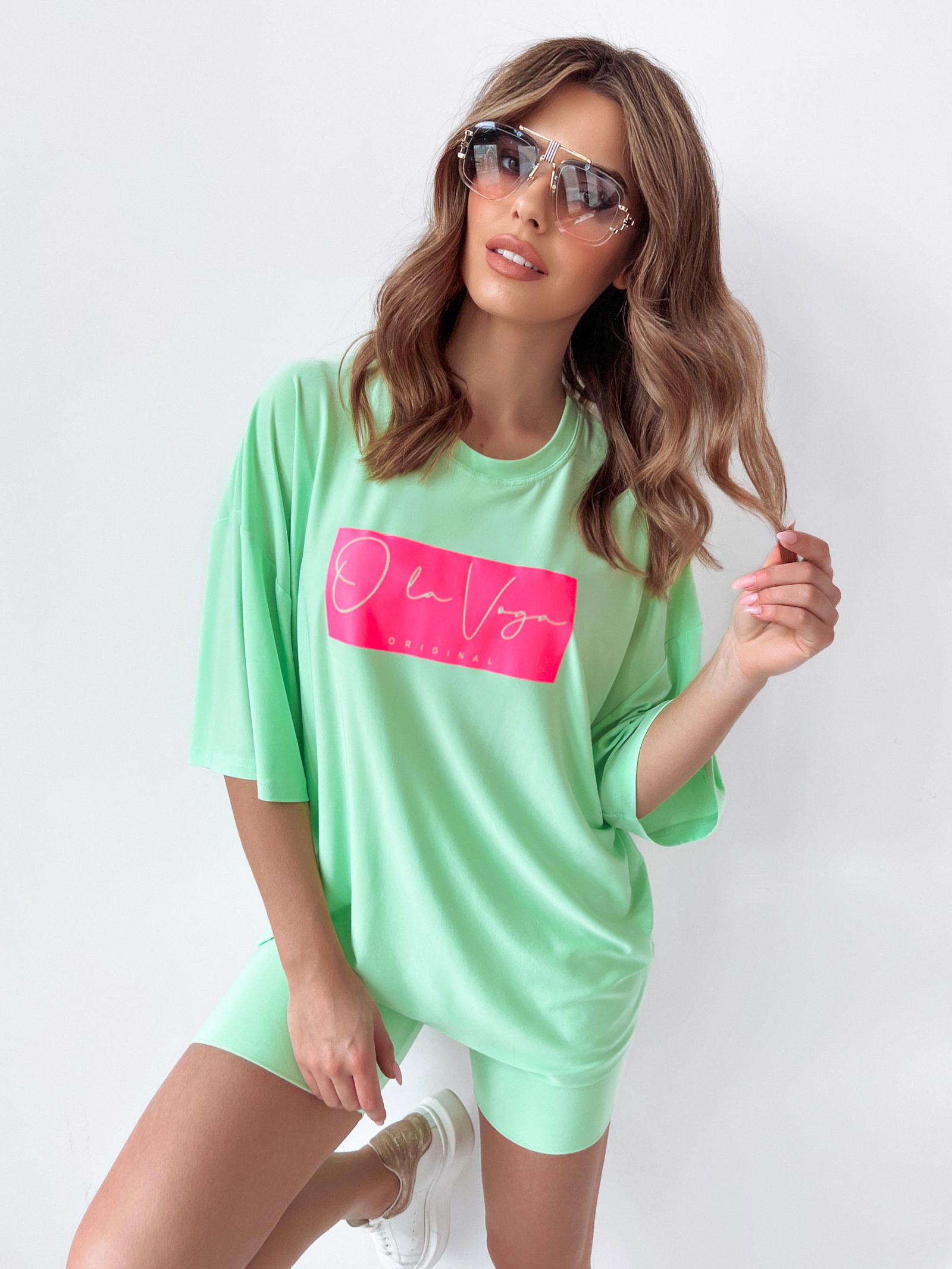 Komplet damski Sporty Set Ola Voga miętowy