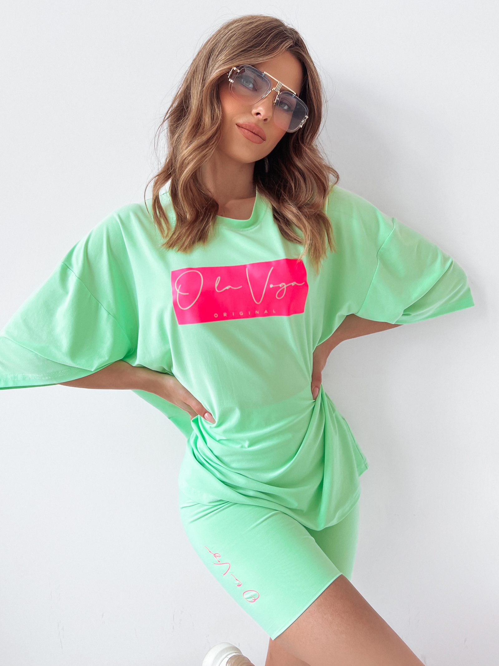 Komplet damski Sporty Set Ola Voga miętowy