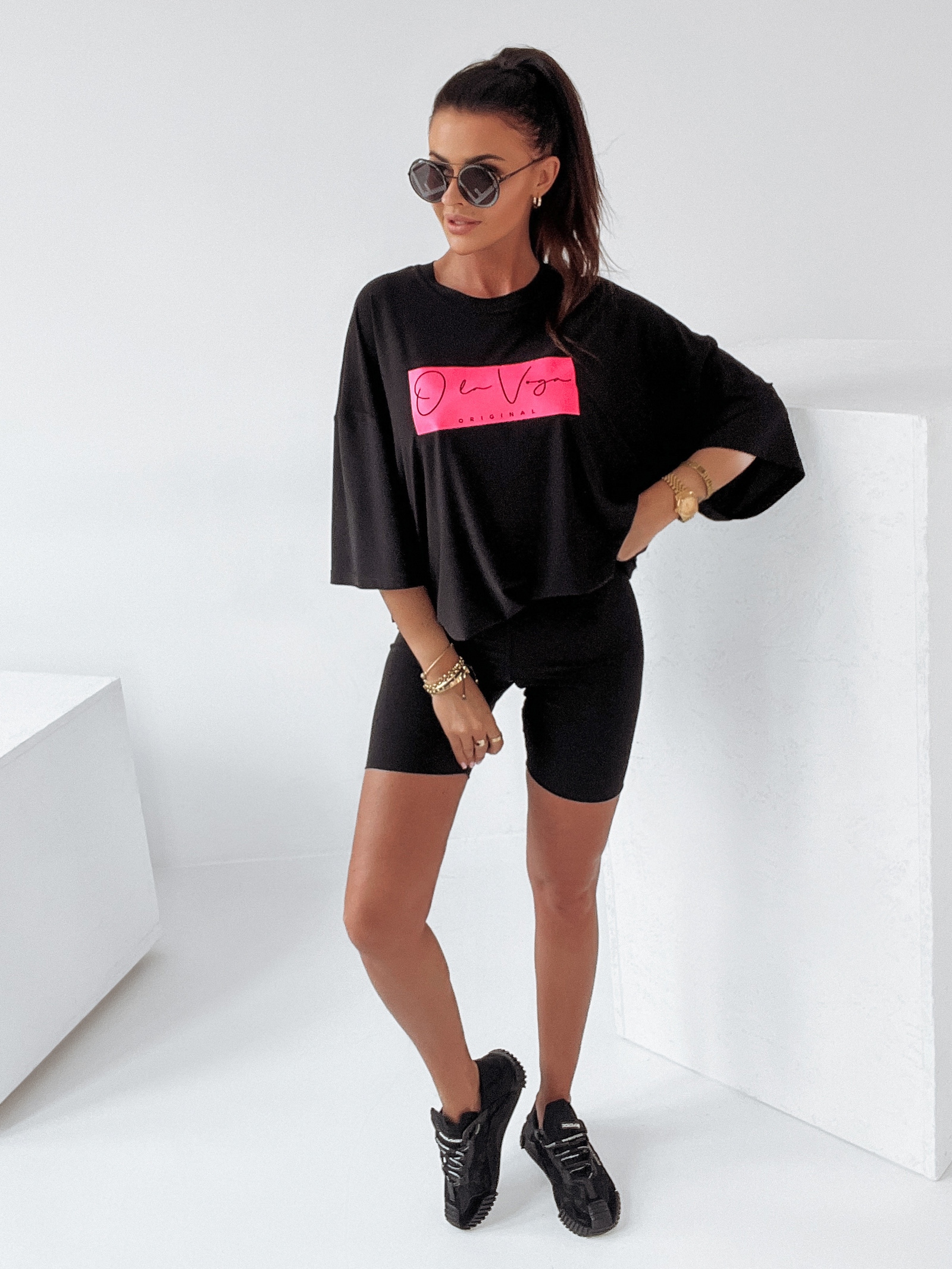 Komplet damski Sporty Set Ola Voga czarny