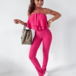 Komplet modelujący Goia Ola Voga amarantowy