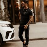 Komplet męski Olv Man Ola Voga czarny