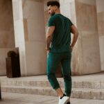 Komplet męski Olv Man Ola Voga butelkowa zieleń