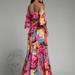 Spódnica maxi NB NahiOhi różowa