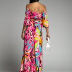 Spodnie z rozcięciami NahiOhi różowe