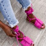 Sandały Madam Pago fuksja