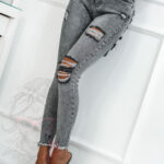 Spodnie jeansowe Victoria Rock szare