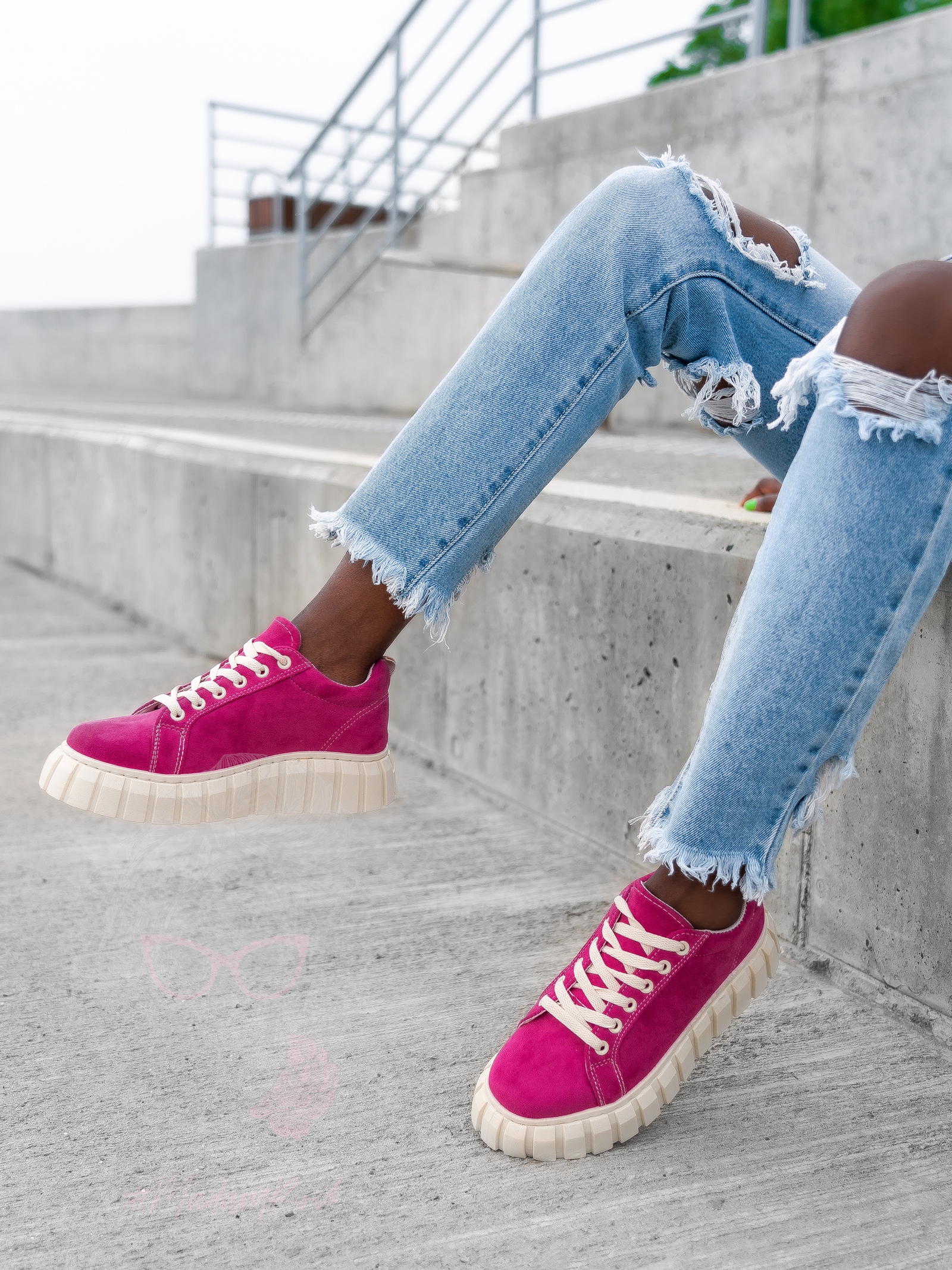 Buty sportowe Madam Petoro III fuksja Buty sportowe Madam Petoro III fuksja