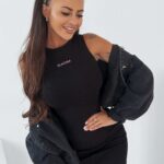 Sukienka dopasowana Eva Ola Voga czarna