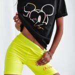 Kolarki dopasowane O'la Voga Energy limonkowe