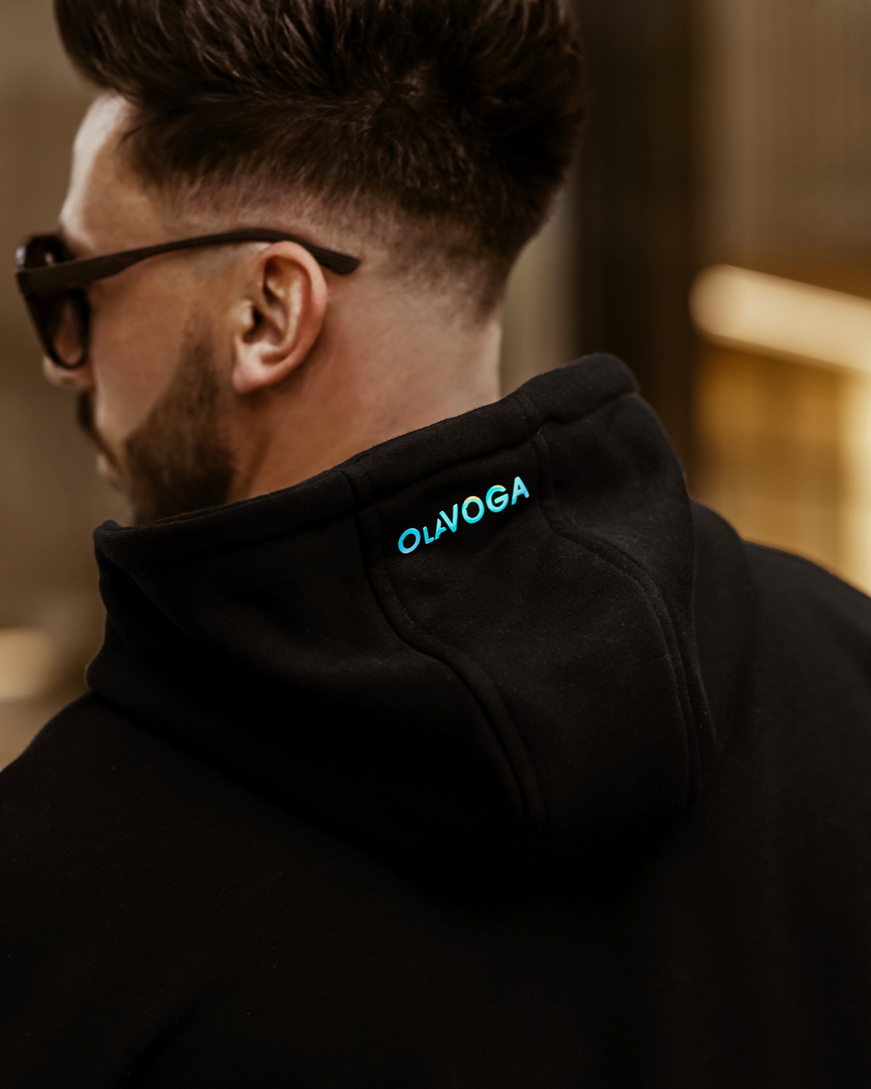 Bluza męska Fluo Man O'la Voga czarna