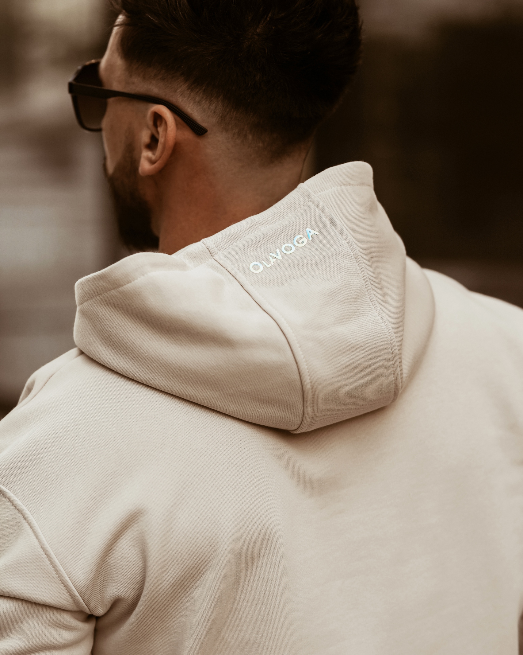 Bluza męska Fluo Man O'la Voga beżowa