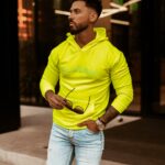 Bluza męska Fluo Man O'la Voga neonowa limonkowa