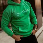 Bluza męska Fluo Man O'la Voga zielona