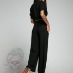 Komplet top+spodnie Winsorft czarny