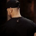 T-shirt męski bawełniany OLVG Men O'la Voga czarny