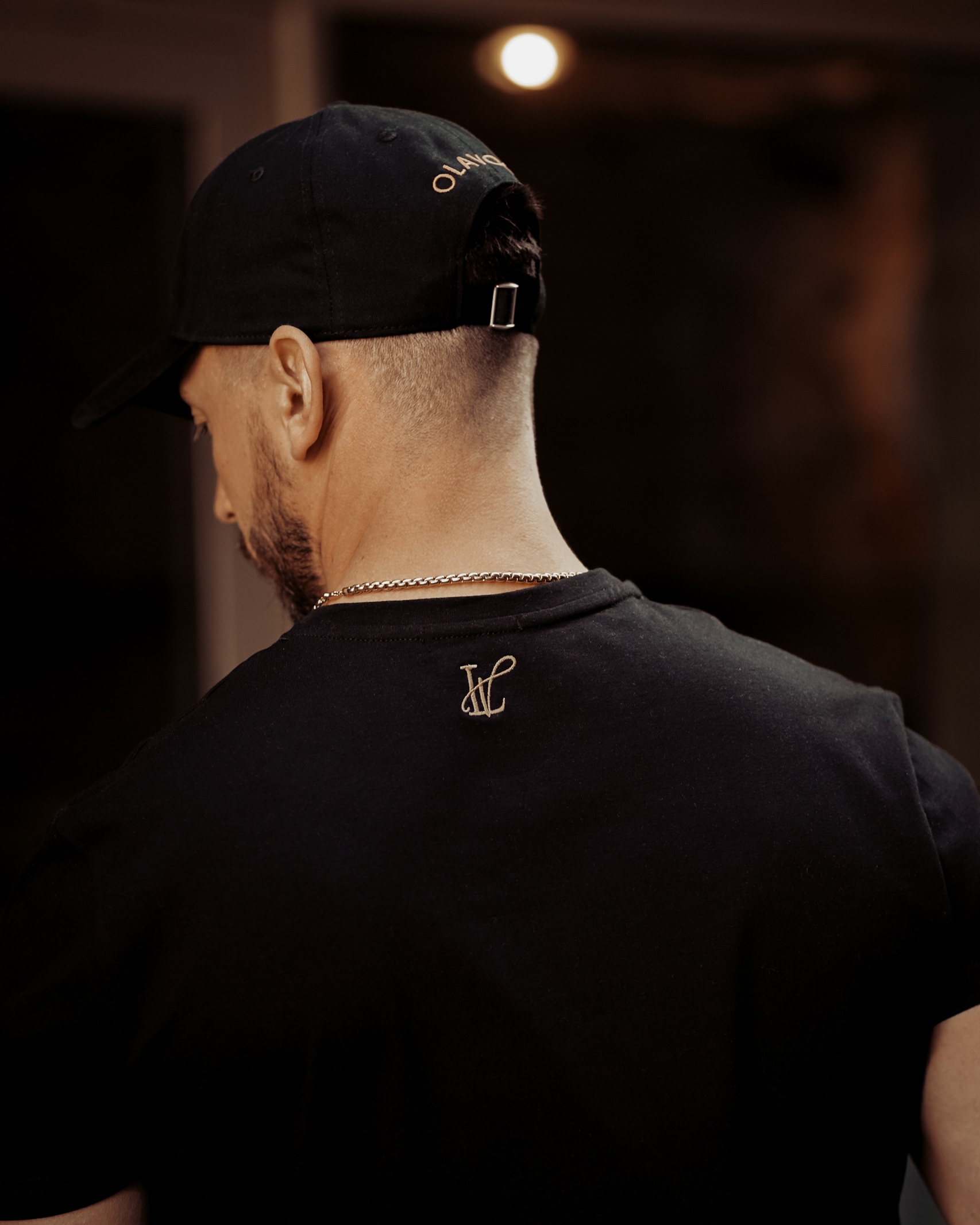 T-shirt męski bawełniany OLVG Men O'la Voga czarny T-shirt męski bawełniany OLVG Men O'la Voga czarny