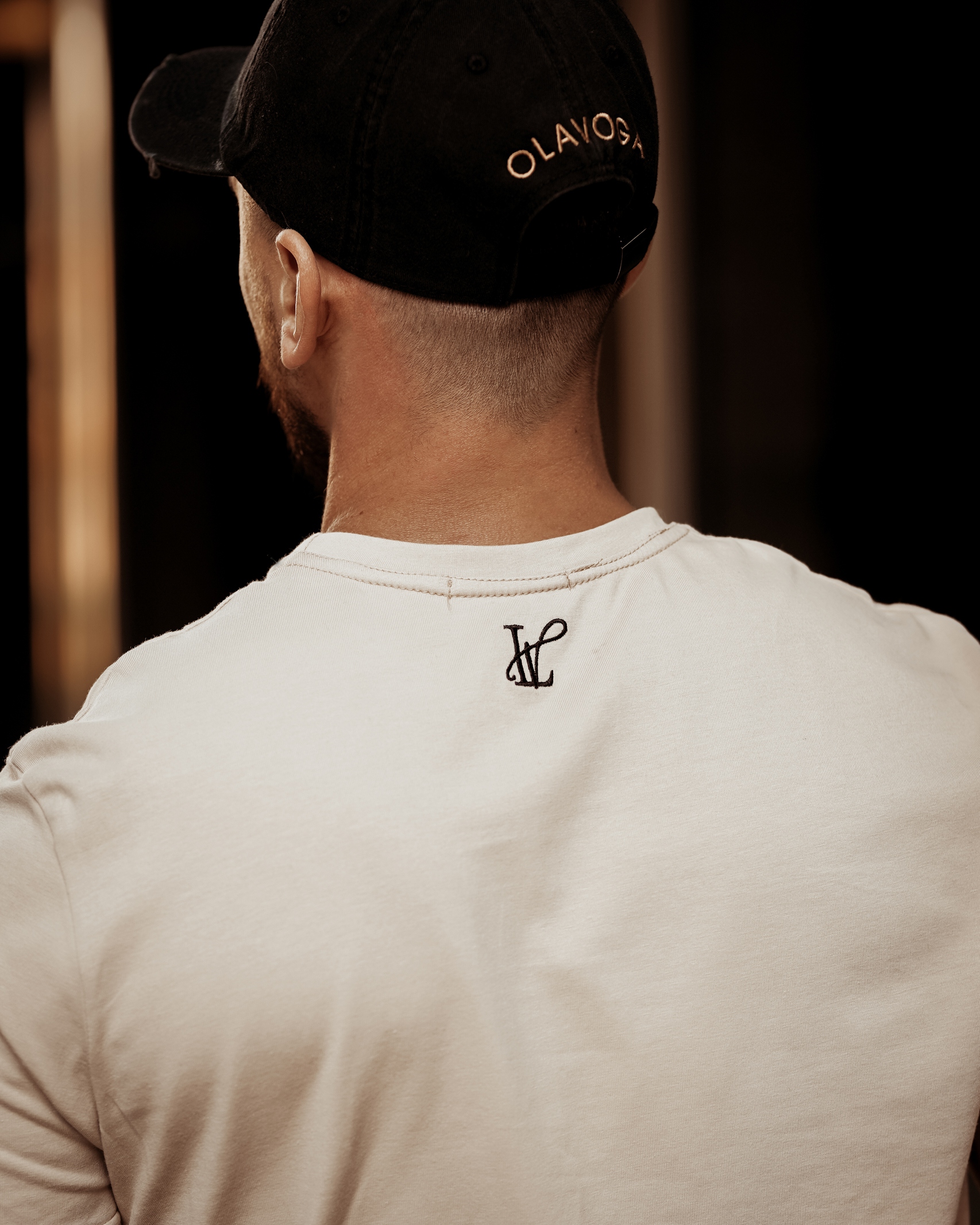 T-shirt męski bawełniany OLVG Men O'la Voga beżowy T-shirt męski bawełniany OLVG Men O'la Voga beżowy