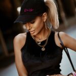 -WYPRZEDANE-Czapka z daszkiem O'la Voga Ripped Cup czarna vs neon róż