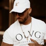 - WYPRZEDANE - Czapka z daszkiem O'la Voga Ripped Cup LV biała vs gold