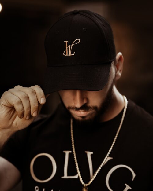 - WYPRZEDANE - Czapka z daszkiem O'la Voga Basic Cup Lv czarna vs gold