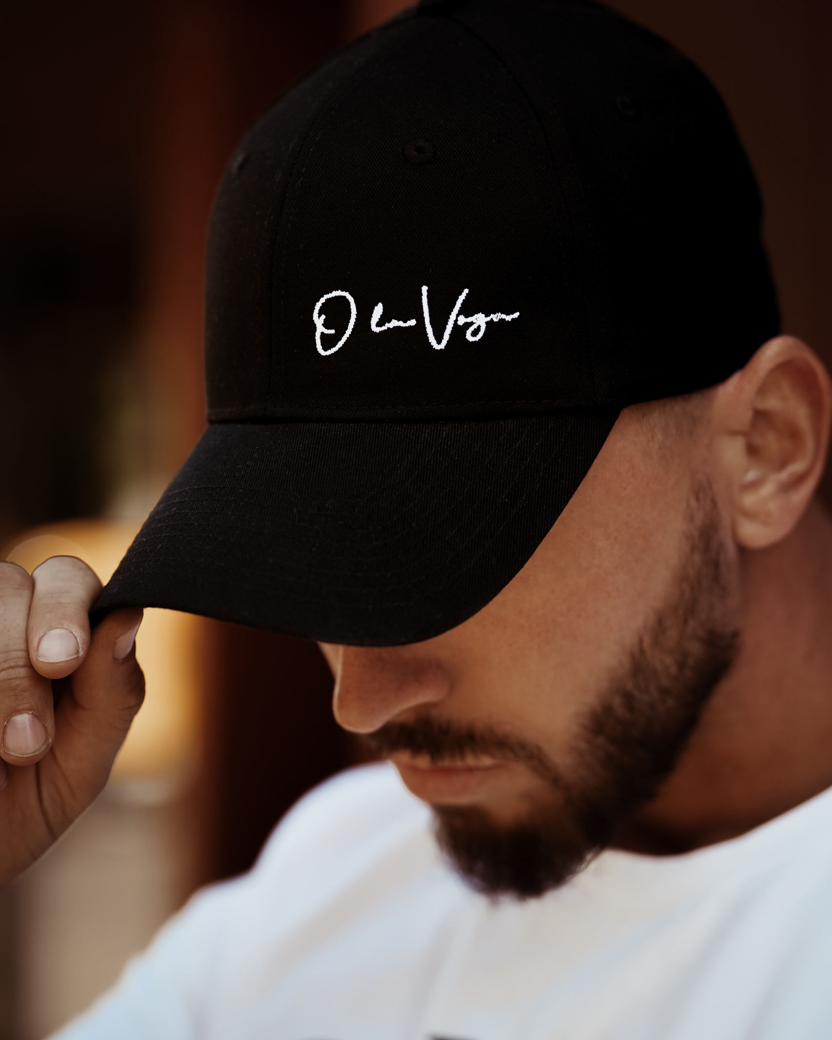 -WYPRZEDANE-Czapka z daszkiem O'la Voga Basic Cup czarna vs biały