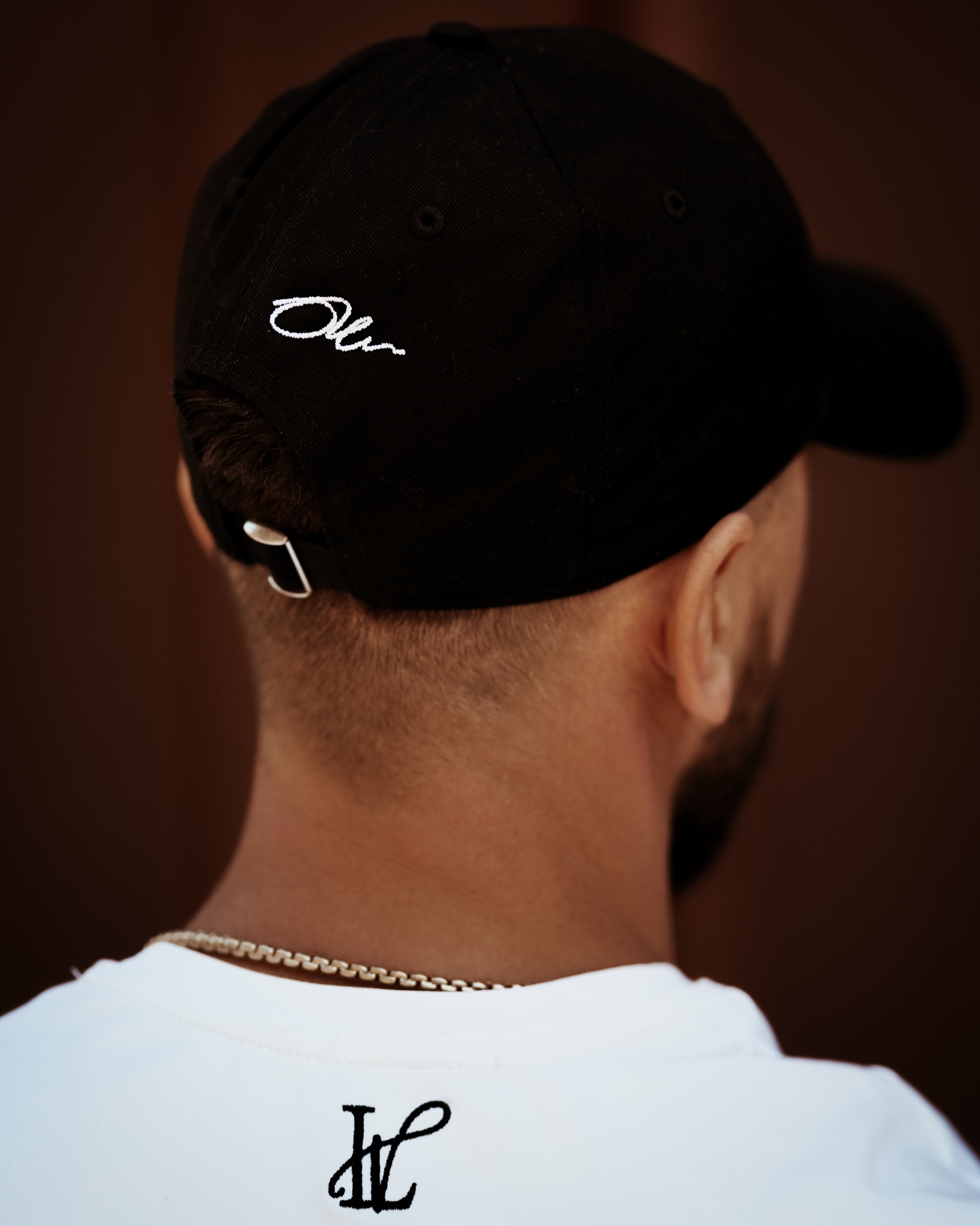 -WYPRZEDANE-Czapka z daszkiem O'la Voga Basic Cup czarna vs biały