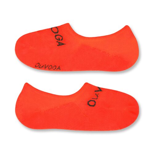 Skarpetki damskie Ola Voga Woman Socks pomarańczowe vs czarne logo