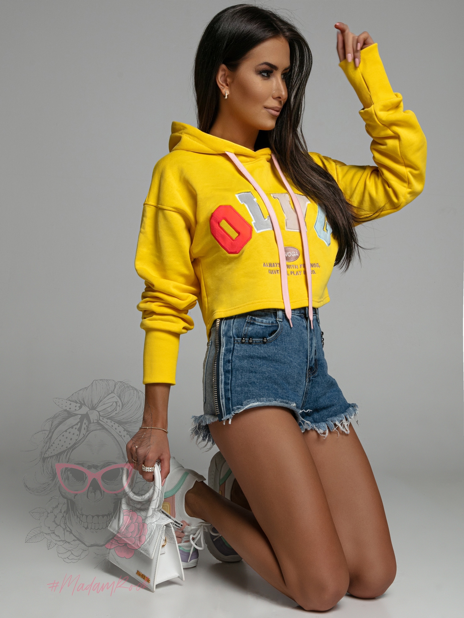 Spodenki jeansowe Alta niebieskie