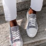 Trampki sportowe Madam Mapini biało-czarne