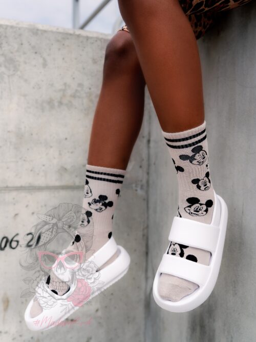 Sandały piankowe Madam Purr białe